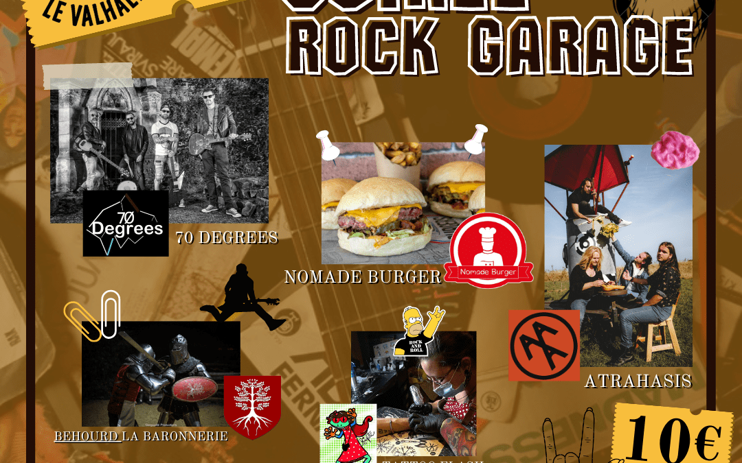 Concert : Rock Garage – 22/10/2022