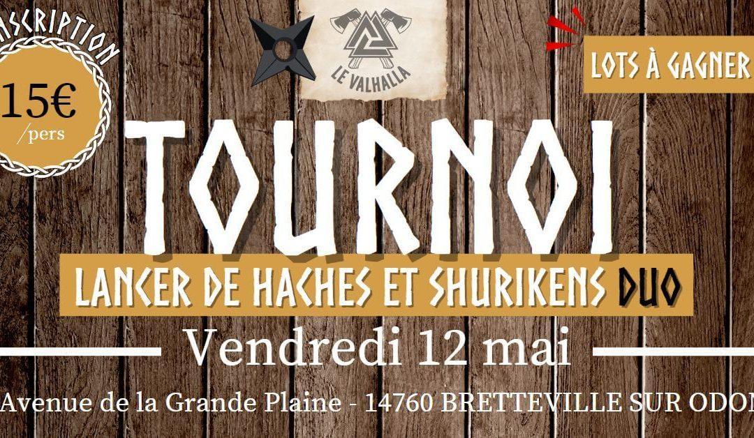 Tournoi : Lancer de haches et shurikens