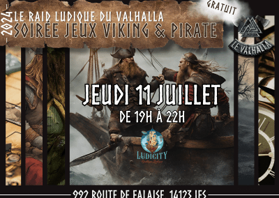 SOIRÉE JEUX DE SOCIÉTÉ | Pirate x Viking