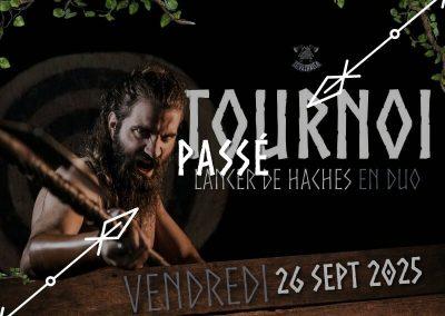TOURNOI : Lancer de haches