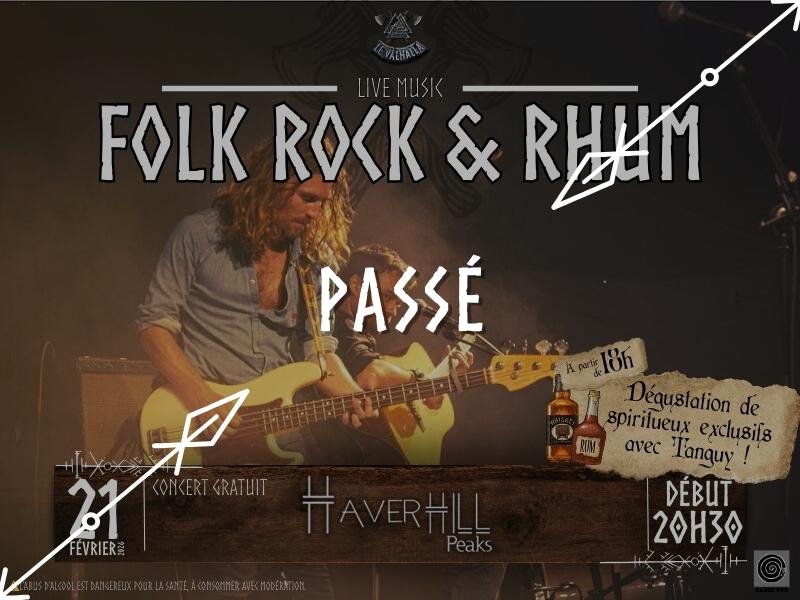 Concert rock & rhum !