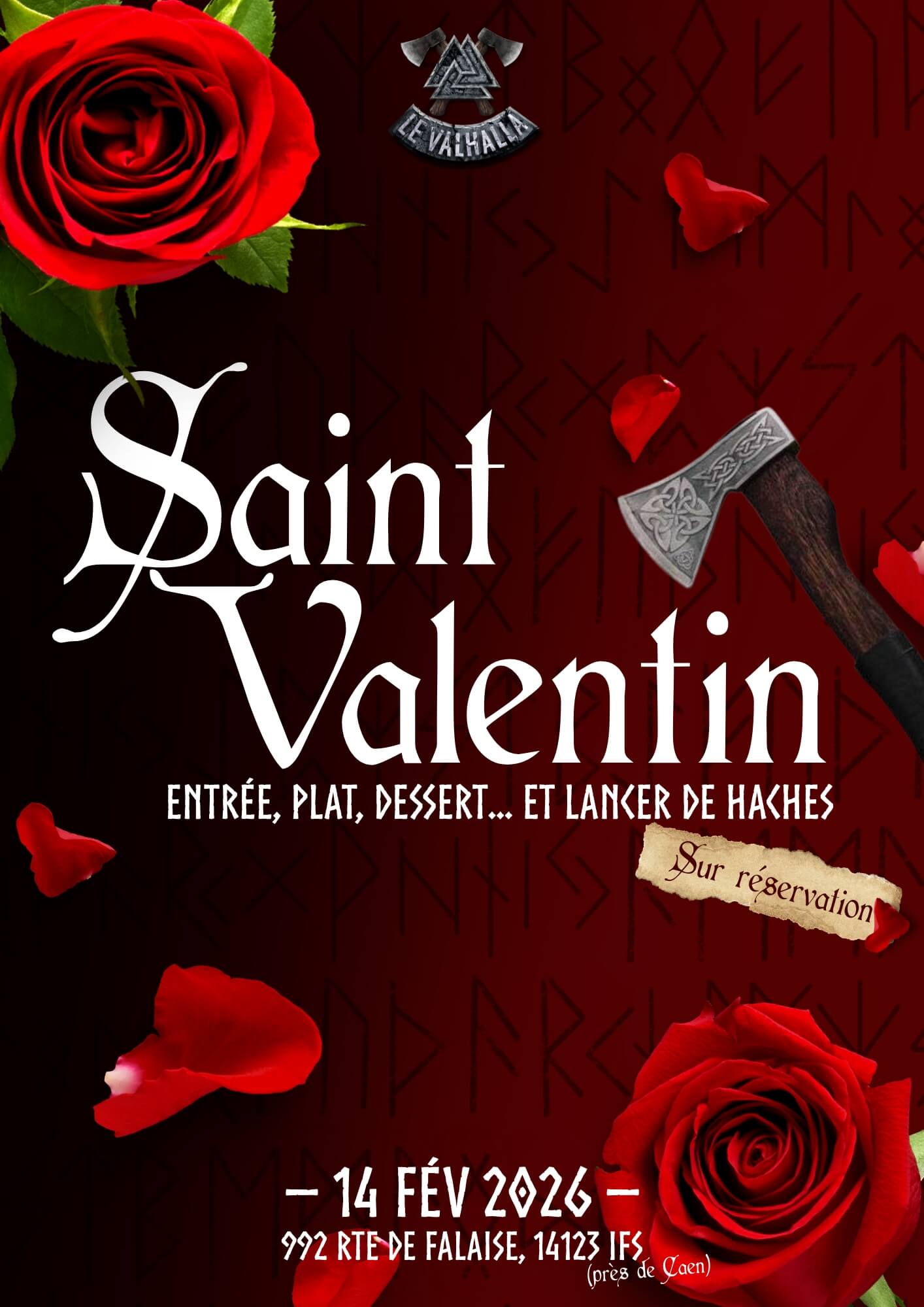 Saint Valentin_Le Valhalla_bar_viking_Caen_2026