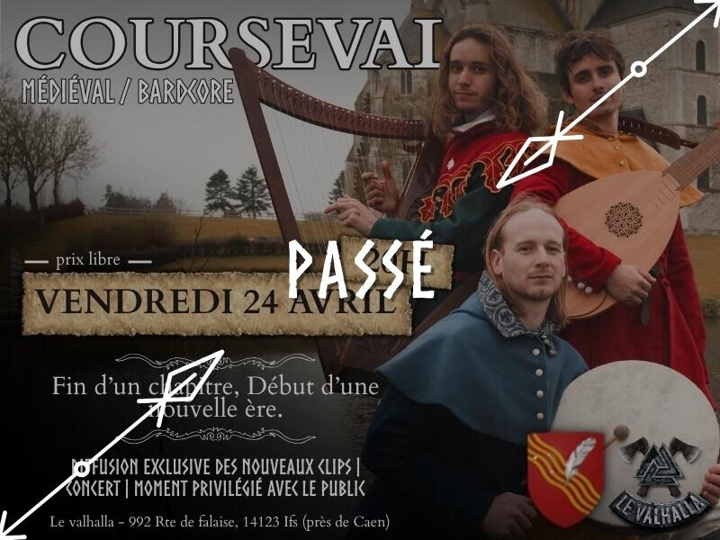 Concert : Courseval – Médiéval / Bardcore