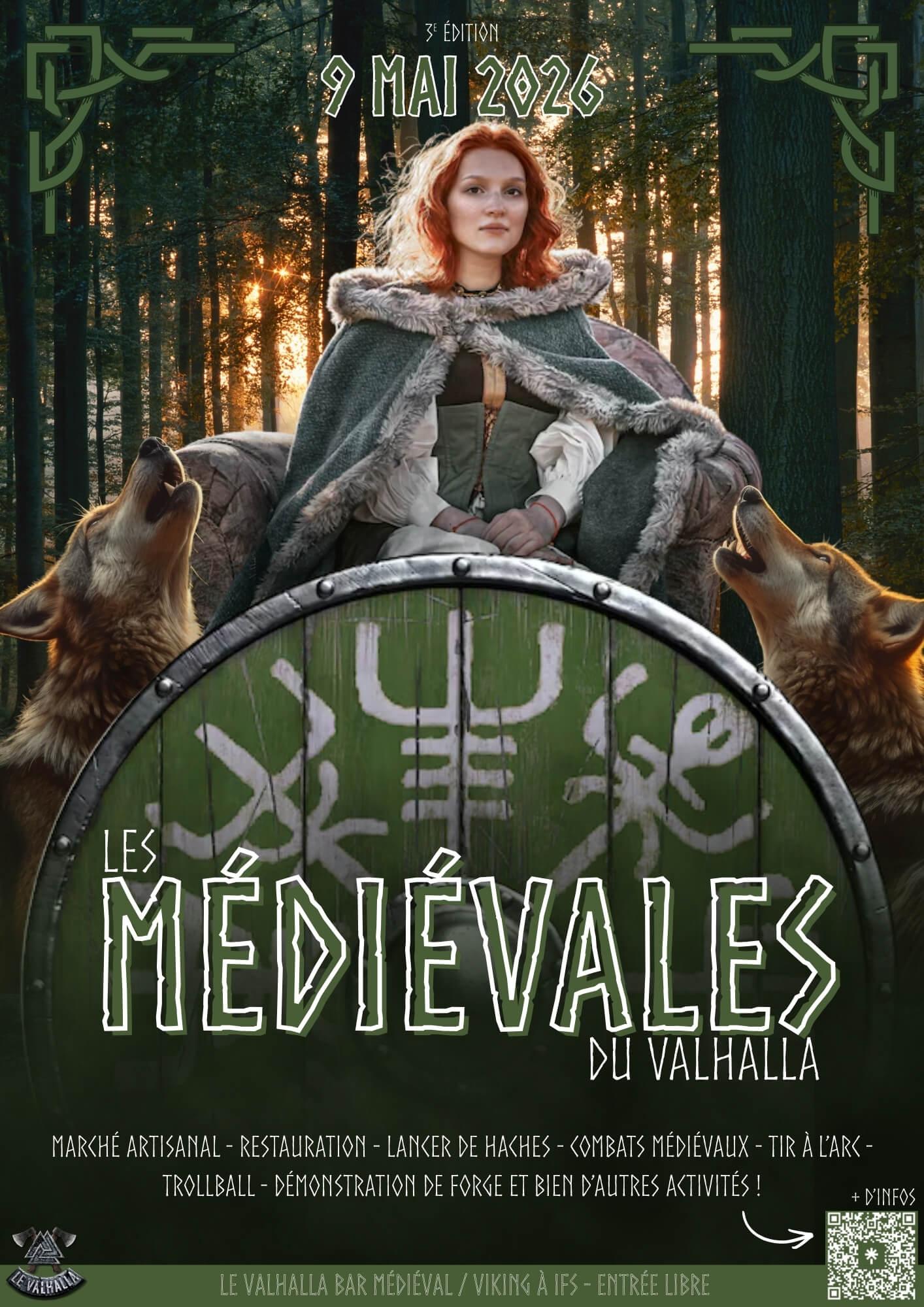 Les Médiévales du Valhalla_2026_affiche_officielle (A4)