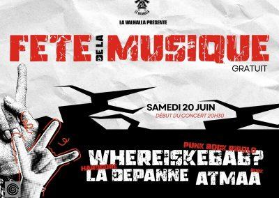 FÊTE DE LA MUSIQUE AU VALHALLA !
