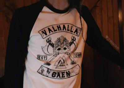 T-shirt biker manches longues unisexe