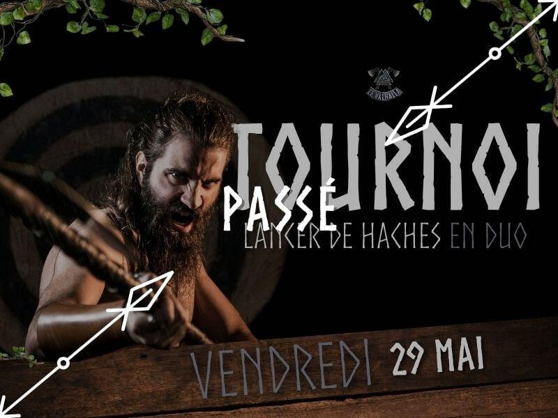 Tournoi de lancer de haches !