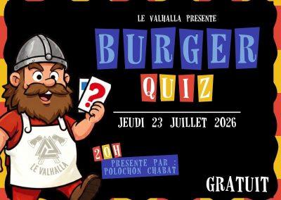 BURGER QUIZ GEANT !