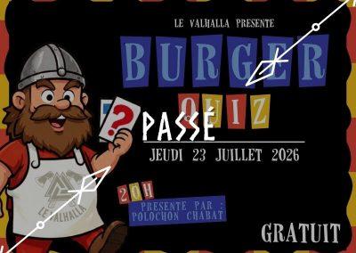 BURGER QUIZ GEANT !