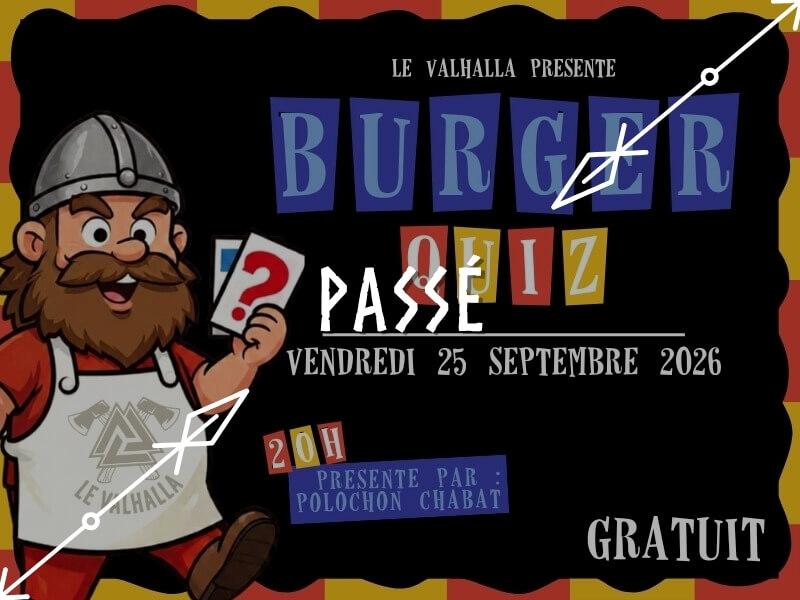 BURGER QUIZ GEANT N°2 !