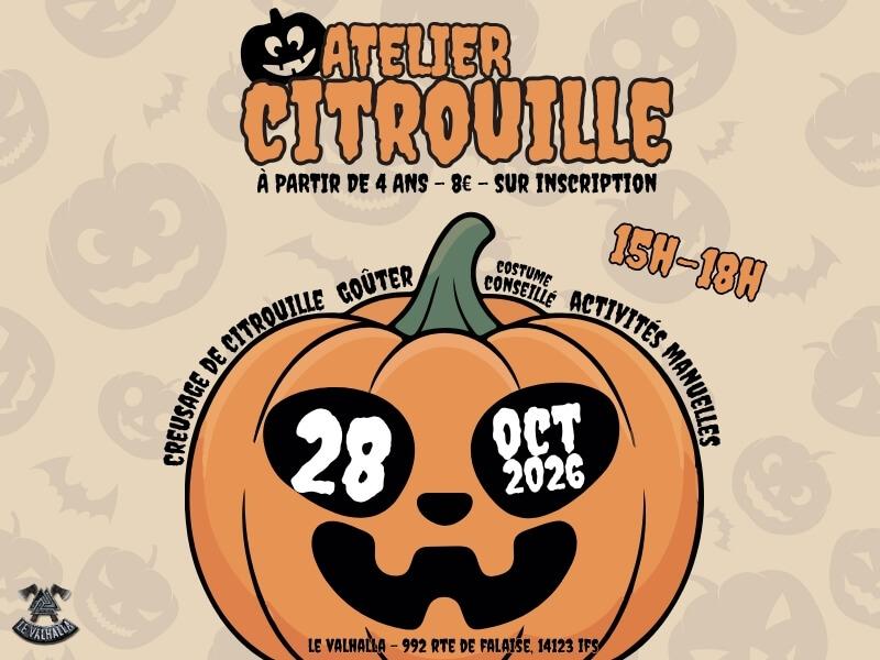 ATELIER CITROUILLE (spécial enfant)